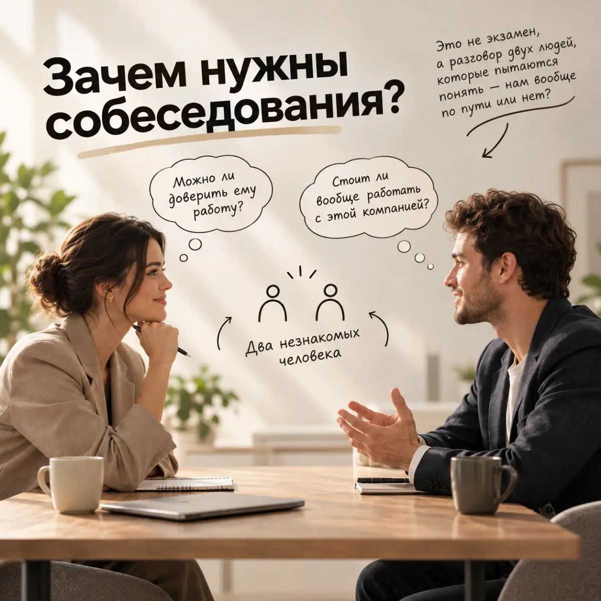 Собеседование - выбор двух сторон | Сетка — социальная сеть от hh.ru