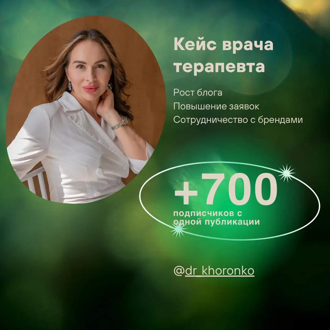 Продвижение блога превентивного доктора с сентября 2025 по март 2026
Что было сделано?
✅ Определились с позиционированием «Anti - age”, медицина долголетия | Сетка — социальная сеть от hh.ru