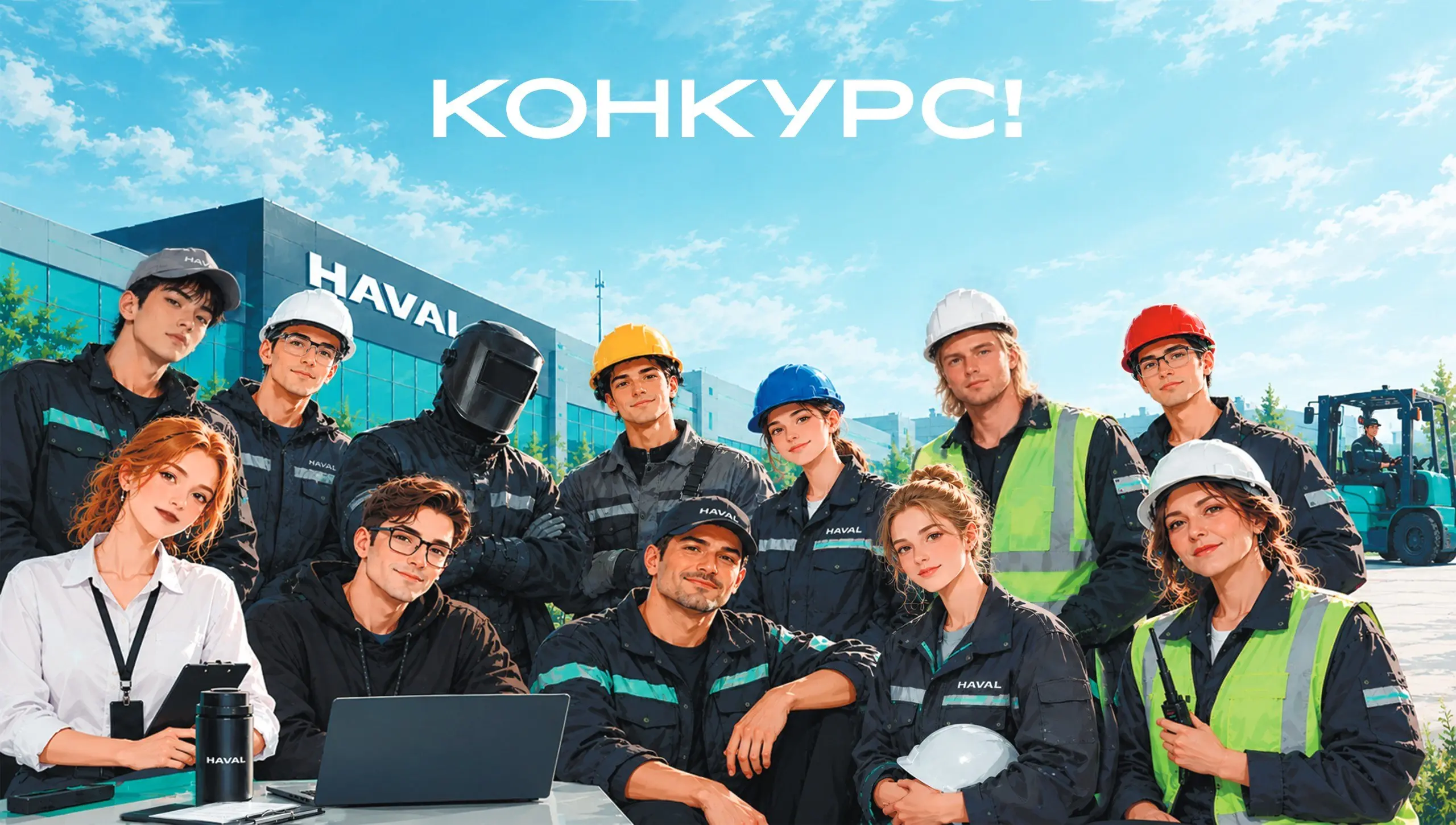 🏭 На заводе Haval уже больше 6000 сотрудников!
В честь этого события мы запустили конкурс во ВКонтакте с отличными призами! 🎁
Условия участия и подробные правила — в нашей группе
«Haval Работа» https:... | Сетка — социальная сеть от hh.ru