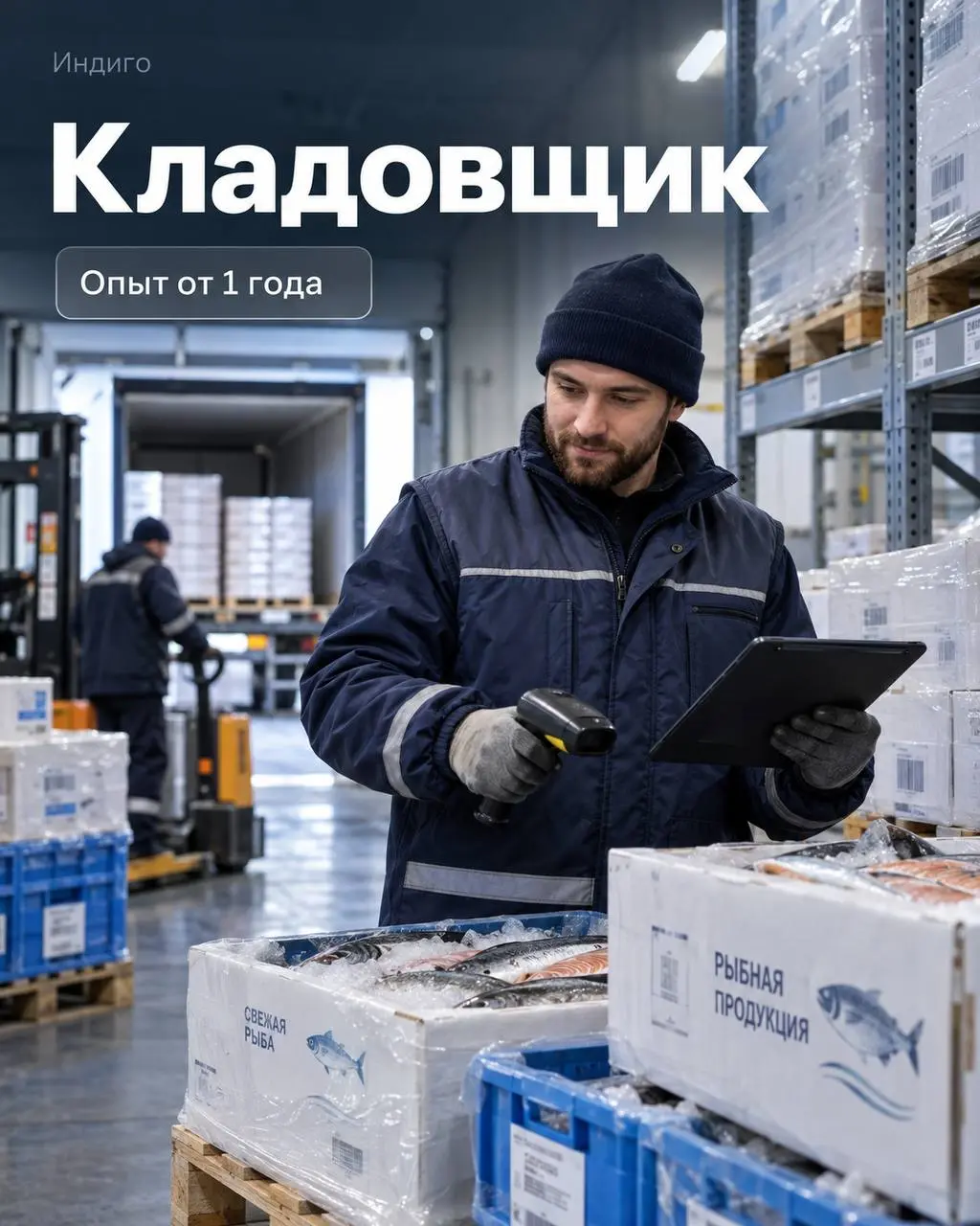 КЛАДОВЩИК
От 80 000₽
Индиго
• Люберцы, Московская область
• Логистика
• +79266880020
Полное описание вакансии размещено в Телеграм и Макс. Переходите по ссылке в закрепленном сообщении | Сетка — социальная сеть от hh.ru