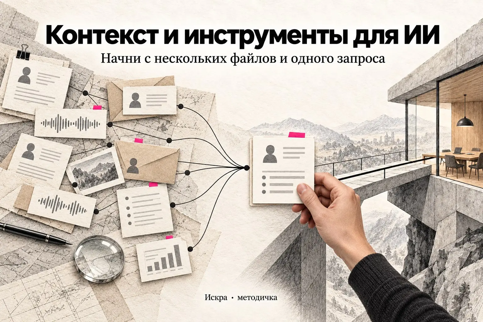 ИНФРАСТРУКТУРА ДЛЯ СУПЕРНЕТВОРКЕРА
Чтобы ИИ помогал с твоим нетворком, ему нужен контекст и инструменты | Сетка — социальная сеть от hh.ru