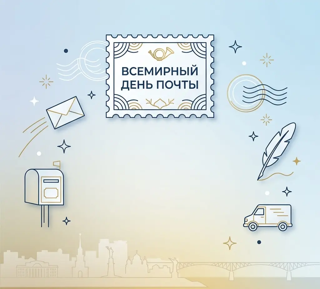 💌 Сегодня, Всемирный день почты! И это отличный повод сказать "спасибо" тем, кто ежедневно держит связь между людьми. 💙 | Сетка — социальная сеть от hh.ru