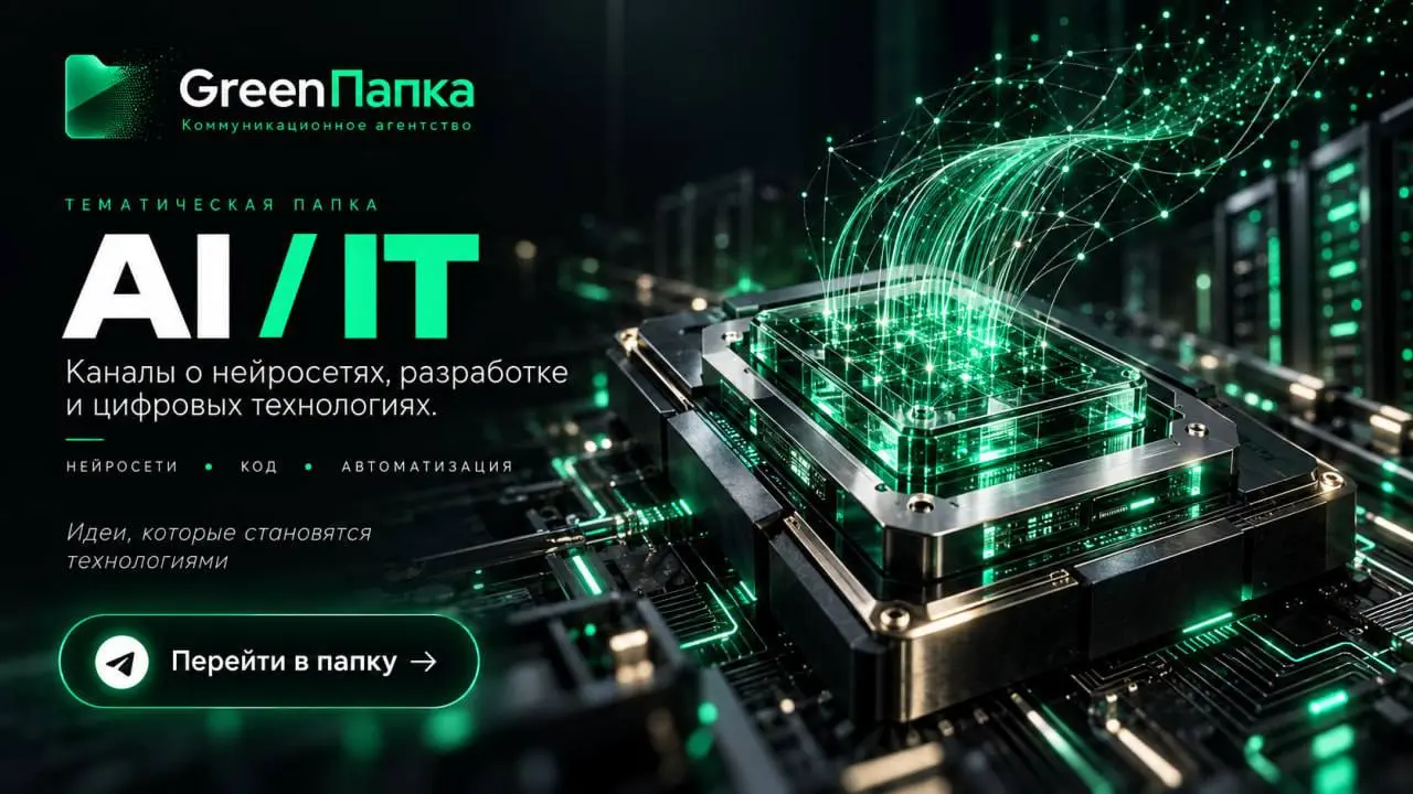⁉️ Устал искать интересные каналы с новостями мира AI и IT?
📁 ПАПКА С КАНАЛАМИ
В этой папке собраны каналы про нейросети и цифровую сферу, которые помогают быстрее разобраться в сфере, находить идеи и... | Сетка — социальная сеть от hh.ru