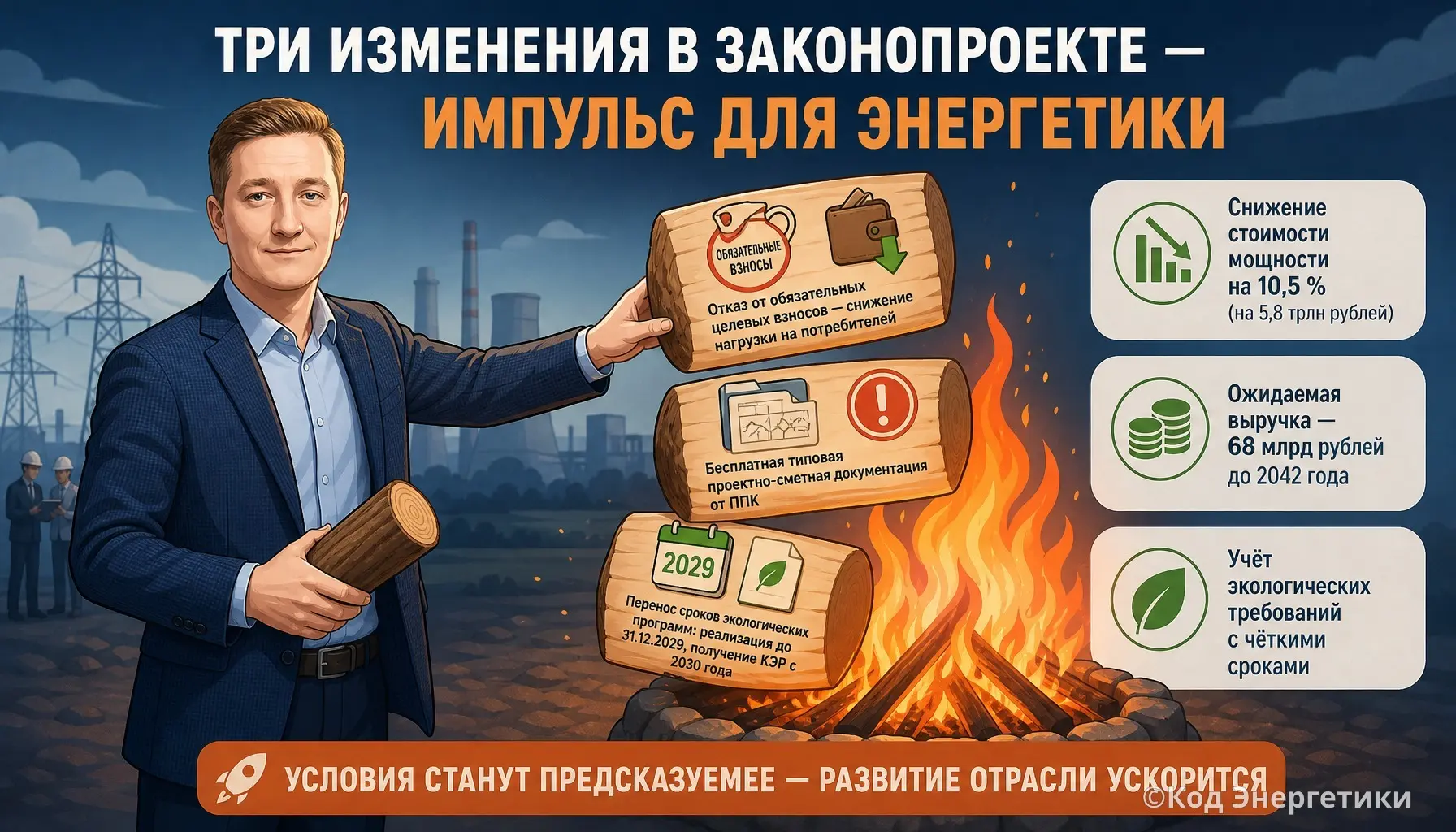 Как изменения в законопроекте по электроэнергетике повлияют | Сетка — социальная сеть от hh.ru