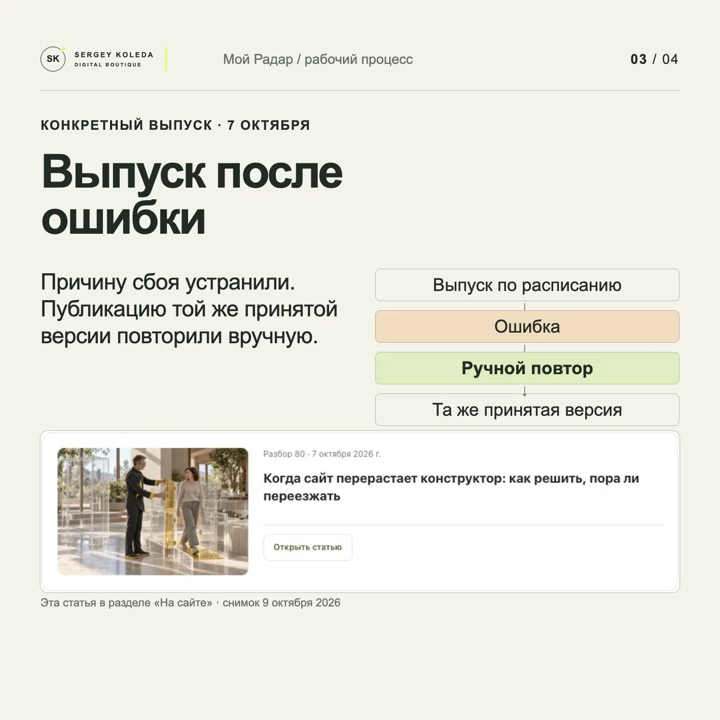 Как мой сайт получает новые статьи | Сетка — социальная сеть от hh.ru