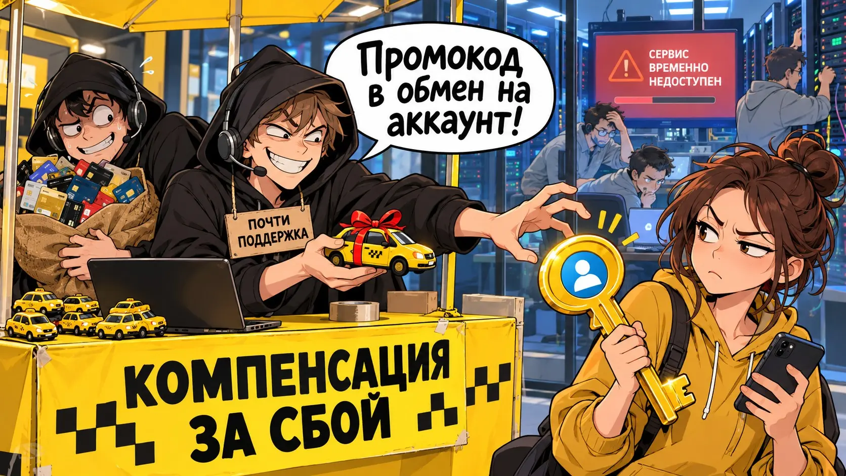 Как мошенники могут использовать перебои Яндекс | Сетка — социальная сеть от hh.ru