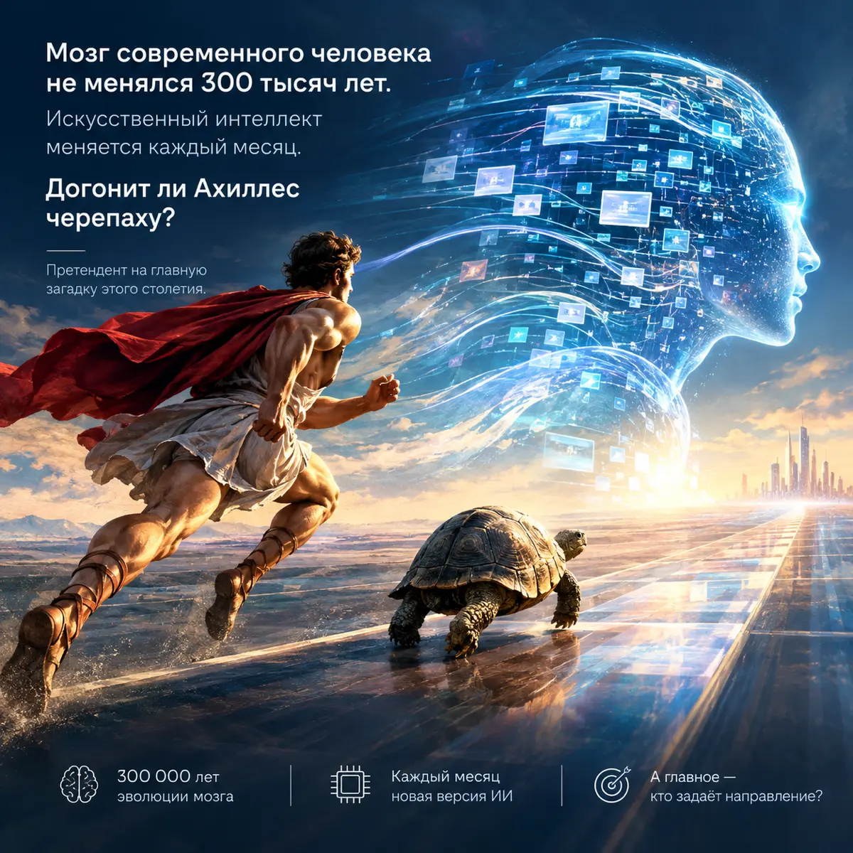 Ахиллес и черепаха.
Кто кого? | Сетка — социальная сеть от hh.ru