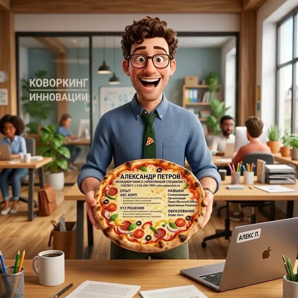 🍕 Почему ваше резюме должно быть как идеальная пицца? | Сетка — социальная сеть от hh.ru