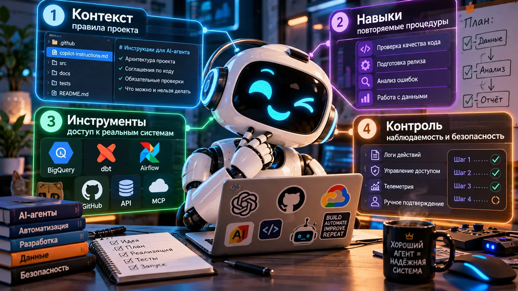 🤖 Почему умного ИИ недостаточно? 4 секрета AI-агентов | Сетка — социальная сеть от hh.ru