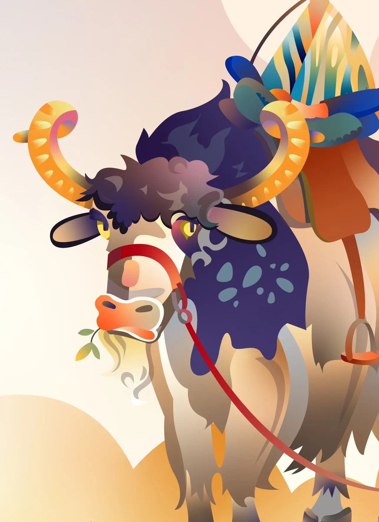 Отрисовала векторную иллюстрацию в Adobe Illustrator | Сетка — социальная сеть от hh.ru