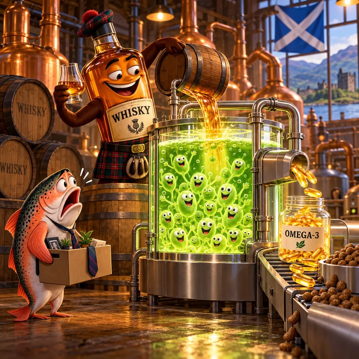 🥃🐟 Омега-3 без рыбы, зато с виски | Сетка — социальная сеть от hh.ru