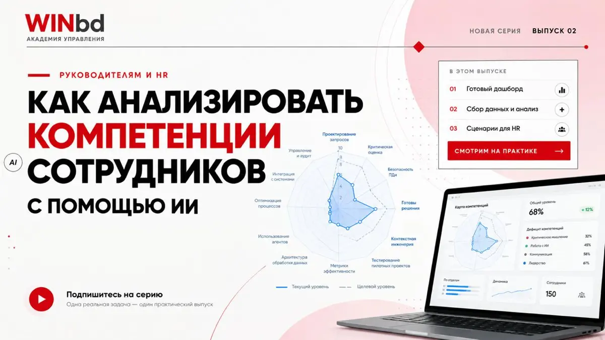 🧩 Как анализировать компетенции сотрудников с помощью ИИ | Сетка — социальная сеть от hh.ru