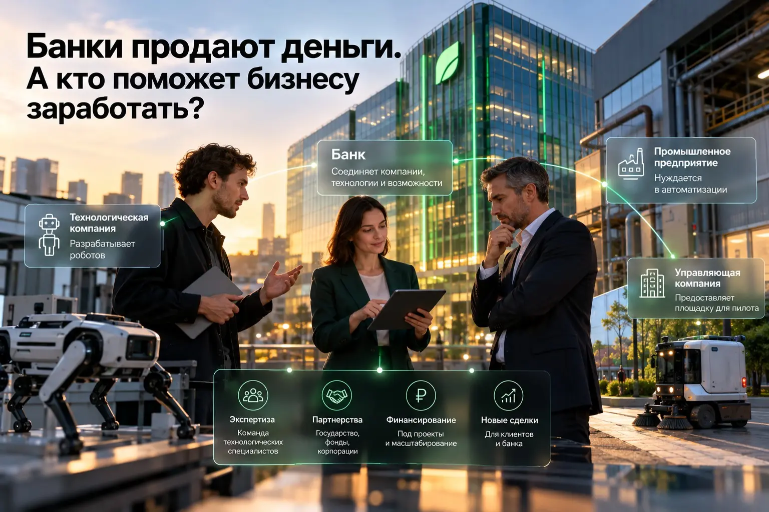 Банки продают деньги. А кто поможет бизнесу их заработать? | Сетка — социальная сеть от hh.ru