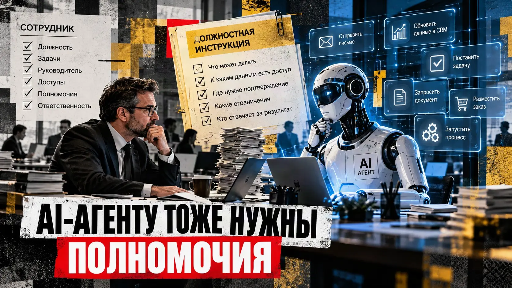 AI-агенту тоже нужны полномочия | Сетка — социальная сеть от hh.ru