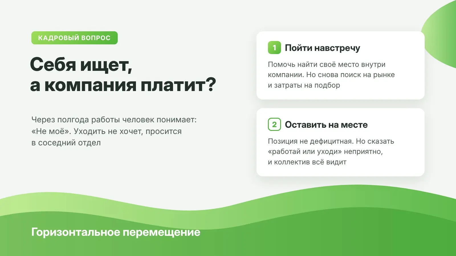 Себя ищет, а компания платит? | Сетка — социальная сеть от hh.ru