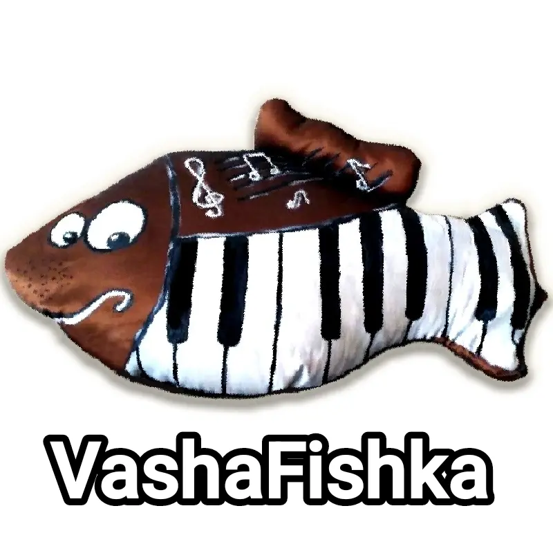 VashaFishka - логотип, который создала лет 10 тому назад для своего YouTube канала | Сетка — социальная сеть от hh.ru