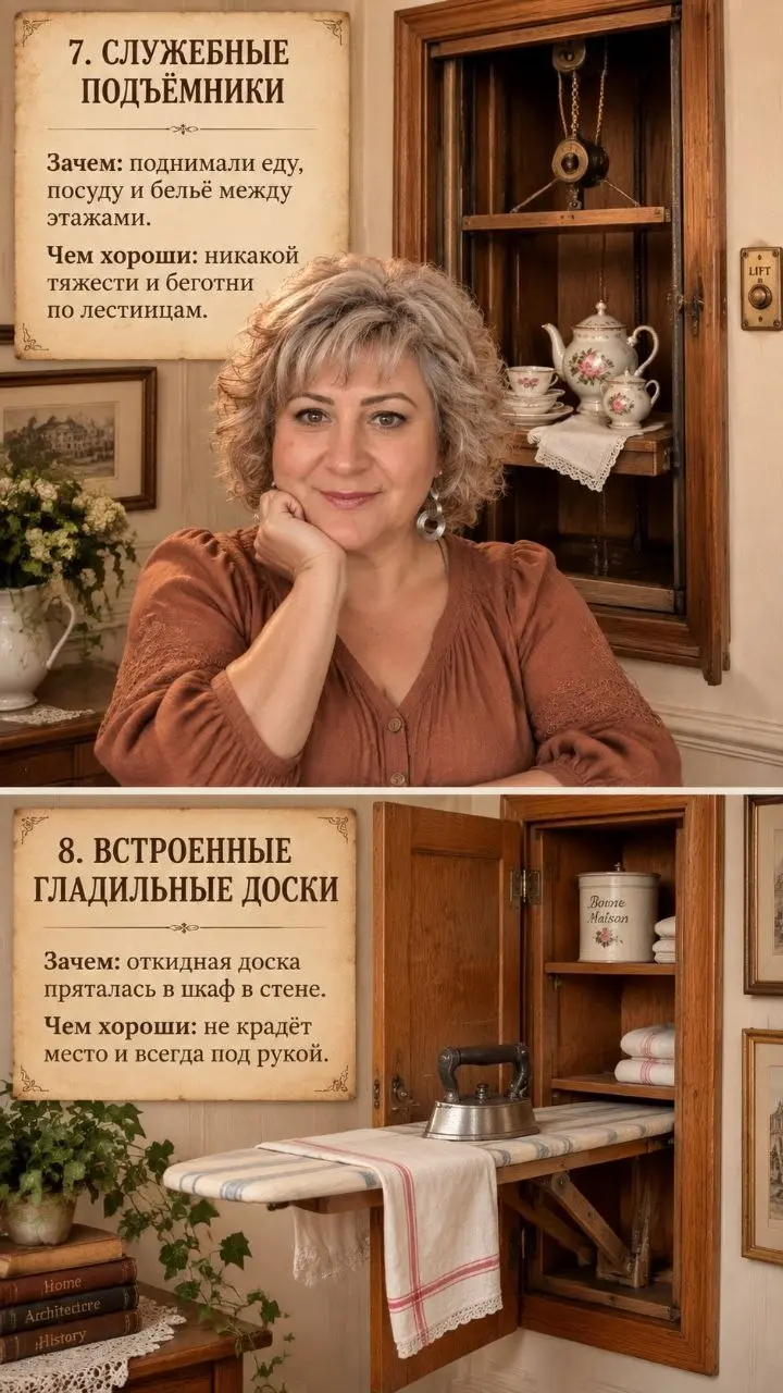 Раньше дома умели делать не только красивыми, но и невероятно продуманными 👀 | Сетка — социальная сеть от hh.ru