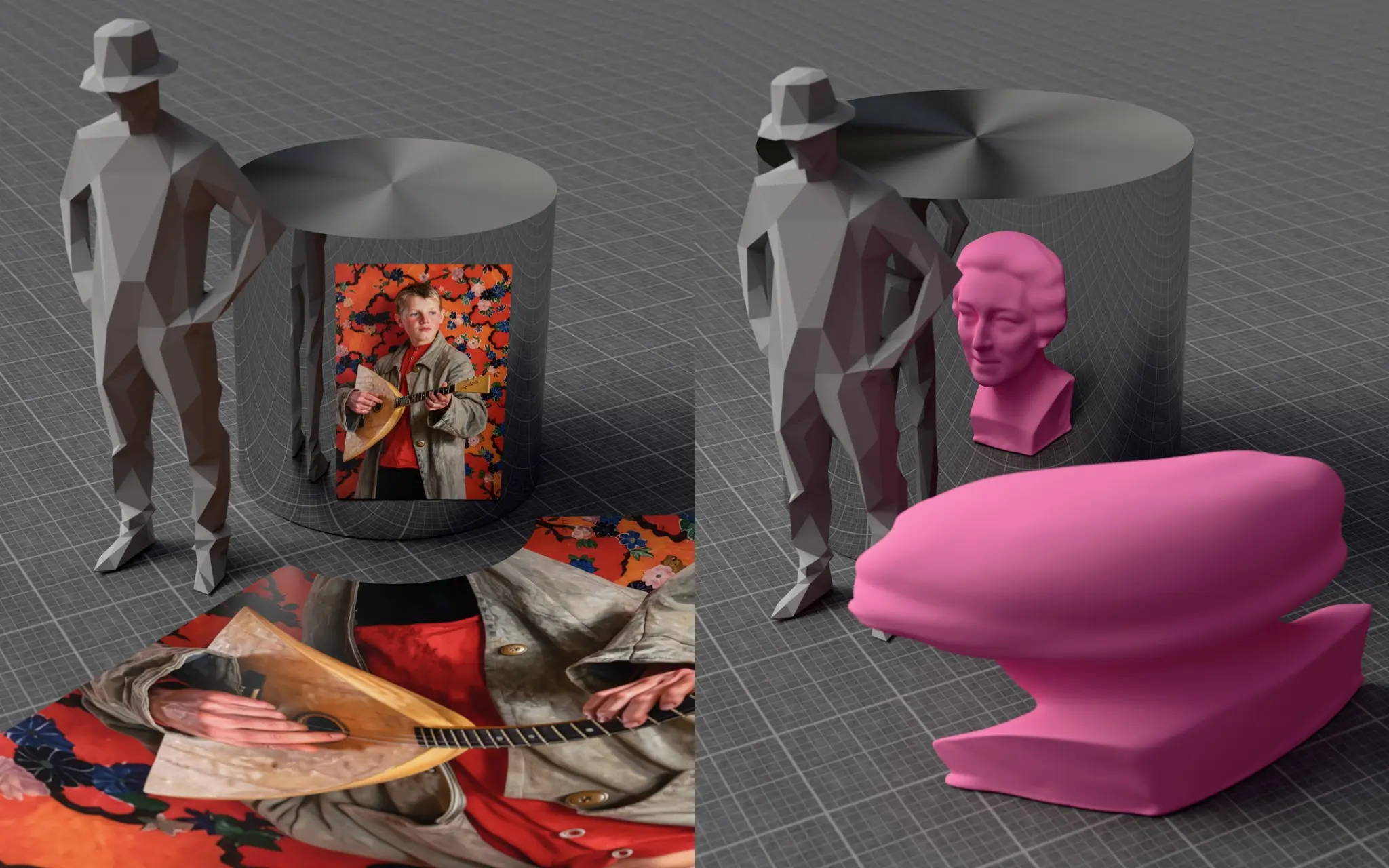 Доработал генератор анаморфизма для Blender | Сетка — социальная сеть от hh.ru