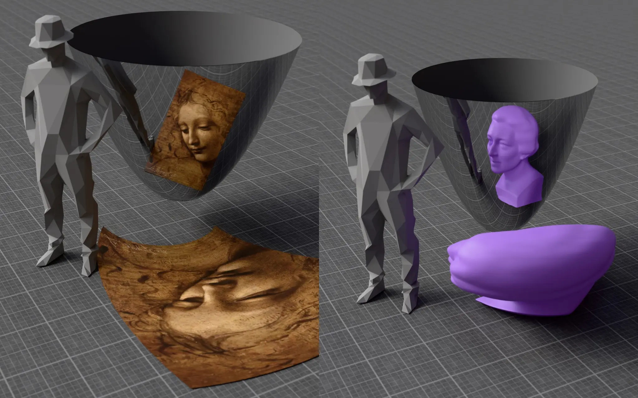 Доработал генератор анаморфизма для Blender | Сетка — социальная сеть от hh.ru