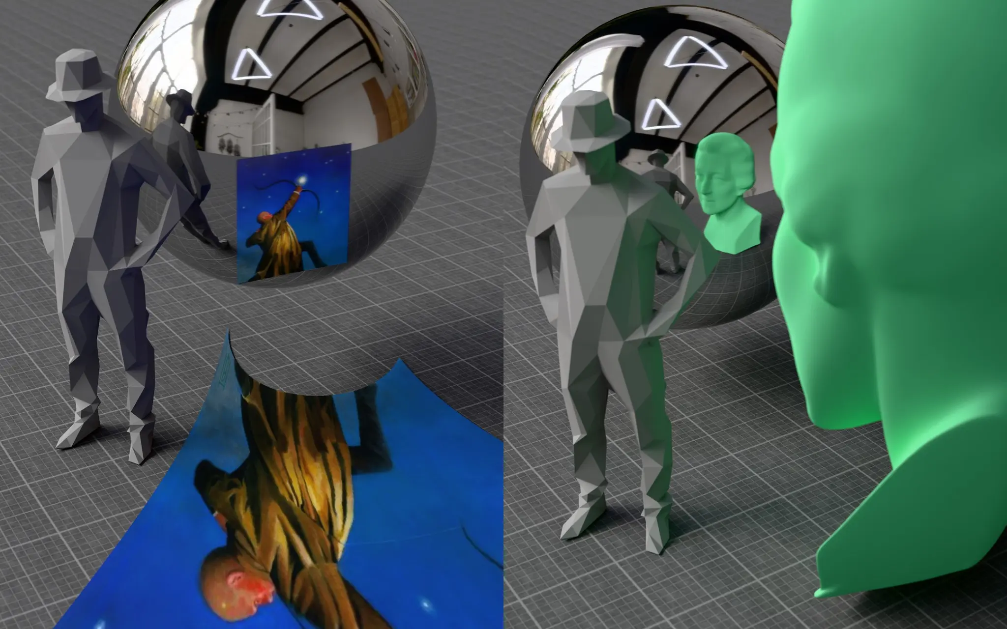 Доработал генератор анаморфизма для Blender | Сетка — социальная сеть от hh.ru