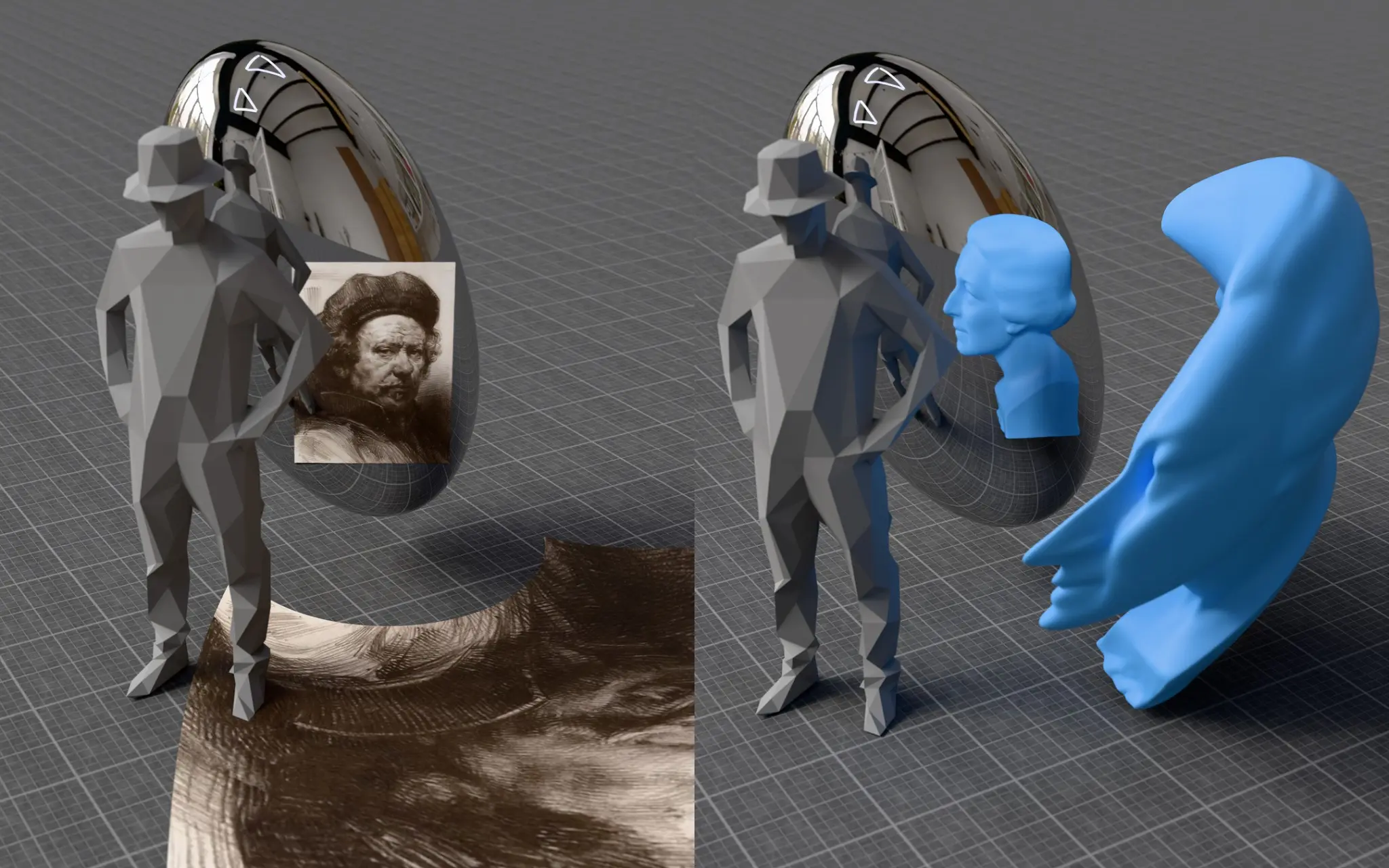 Доработал генератор анаморфизма для Blender | Сетка — социальная сеть от hh.ru