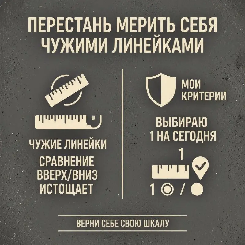 «Сравнение и самооценка: как перестать мерить себя чужими линейками»
Вчера мы учились слышать свои внутренние голоса, чтобы границы не ломались от чувства вины | Сетка — социальная сеть от hh.ru