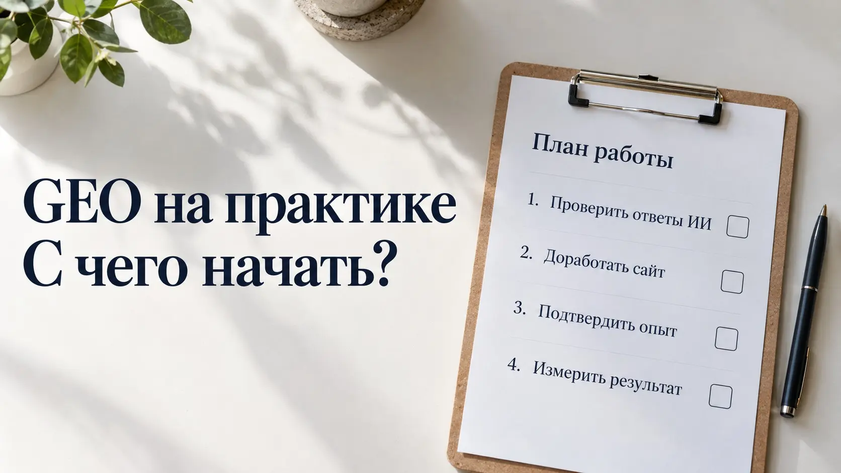 GEO на практике: с чего начать? | Сетка — социальная сеть от hh.ru