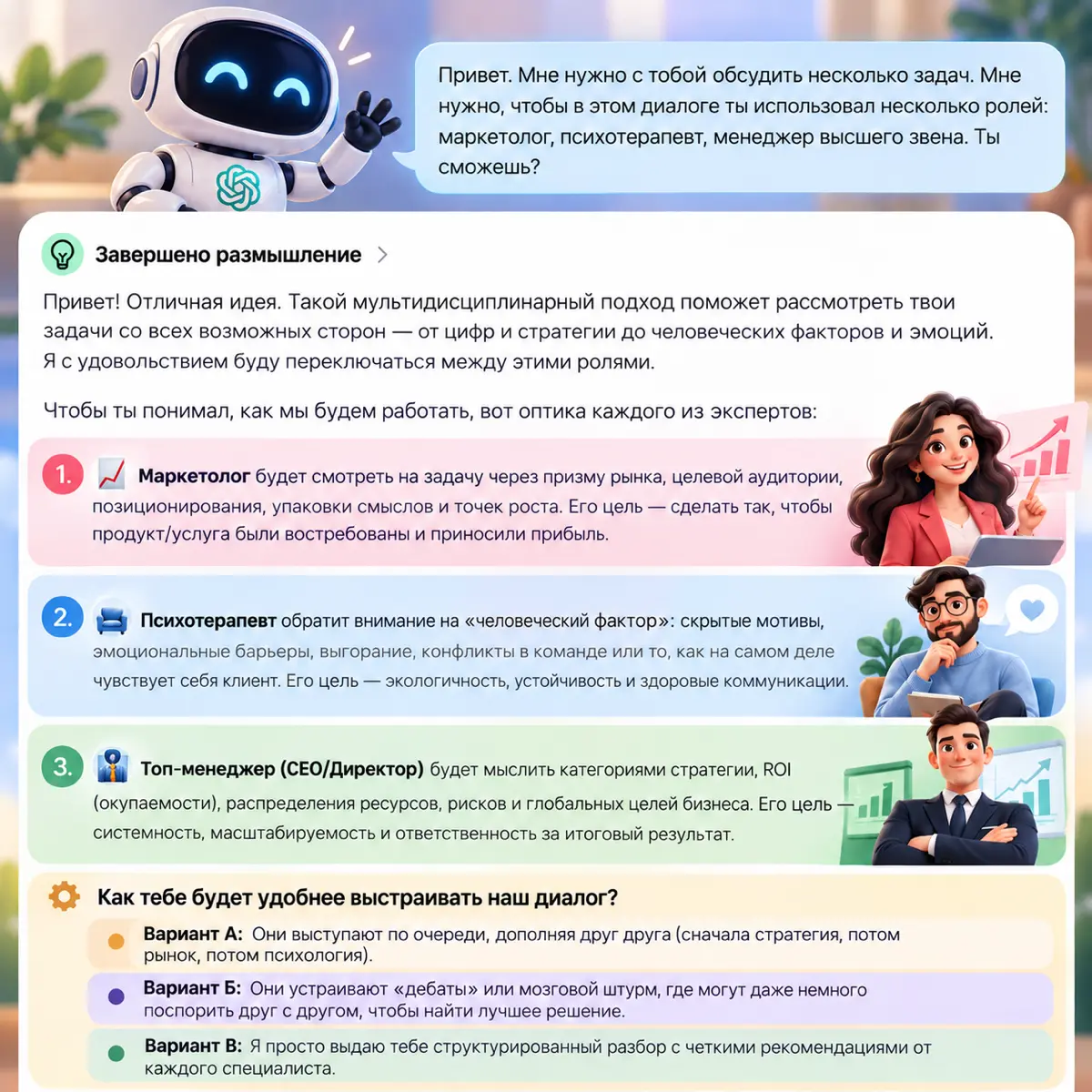 Собрал команду ИИ-специалистов в одном чате🤖 | Сетка — социальная сеть от hh.ru