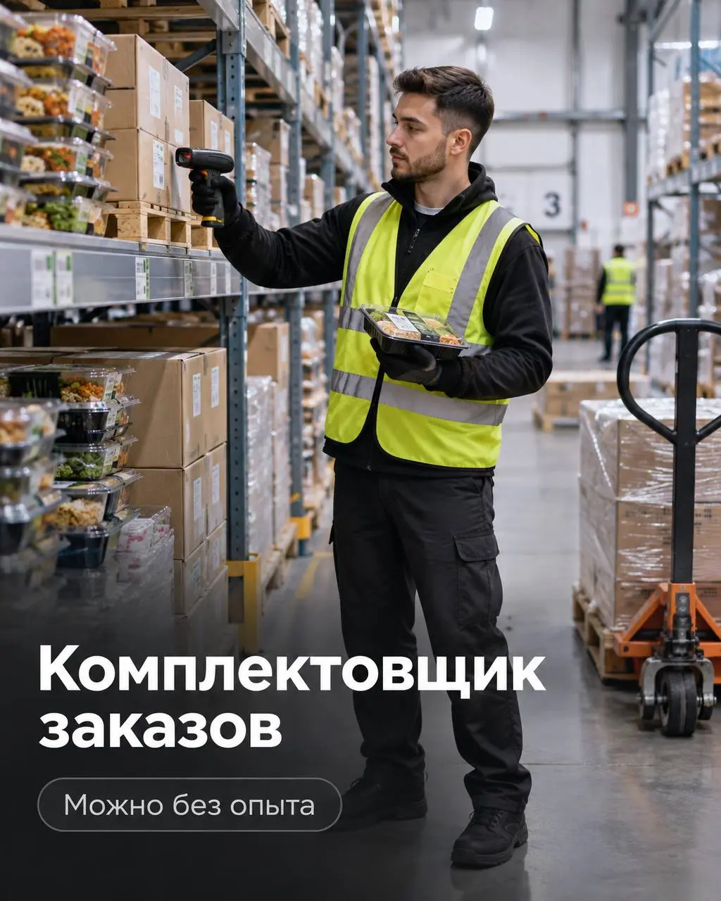 1️⃣КОМПЛЕКТОВЩИК ЗАКАЗОВ (СБОРЩИК ЗАКАЗОВ,
2️⃣РАБОТНИК СКЛАДА)
6 000₽/смена - 7 000₽/смена
Склад готовых обедов
• Московская область, Мытищи, Вёшки
• Логистика
• +79939118608
Полное описание вакансии ... | Сетка — социальная сеть от hh.ru