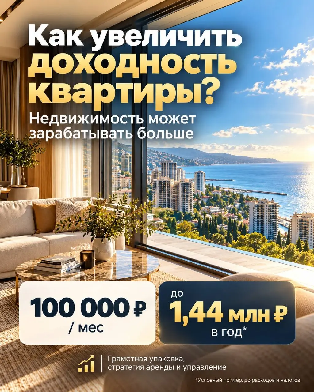 Как заставить квартиру зарабатывать больше?
При покупке инвестиционной недвижимости я рекомендую обращать внимание не только на стоимость объекта, но и на возможности увеличения его доходности | Сетка — социальная сеть от hh.ru