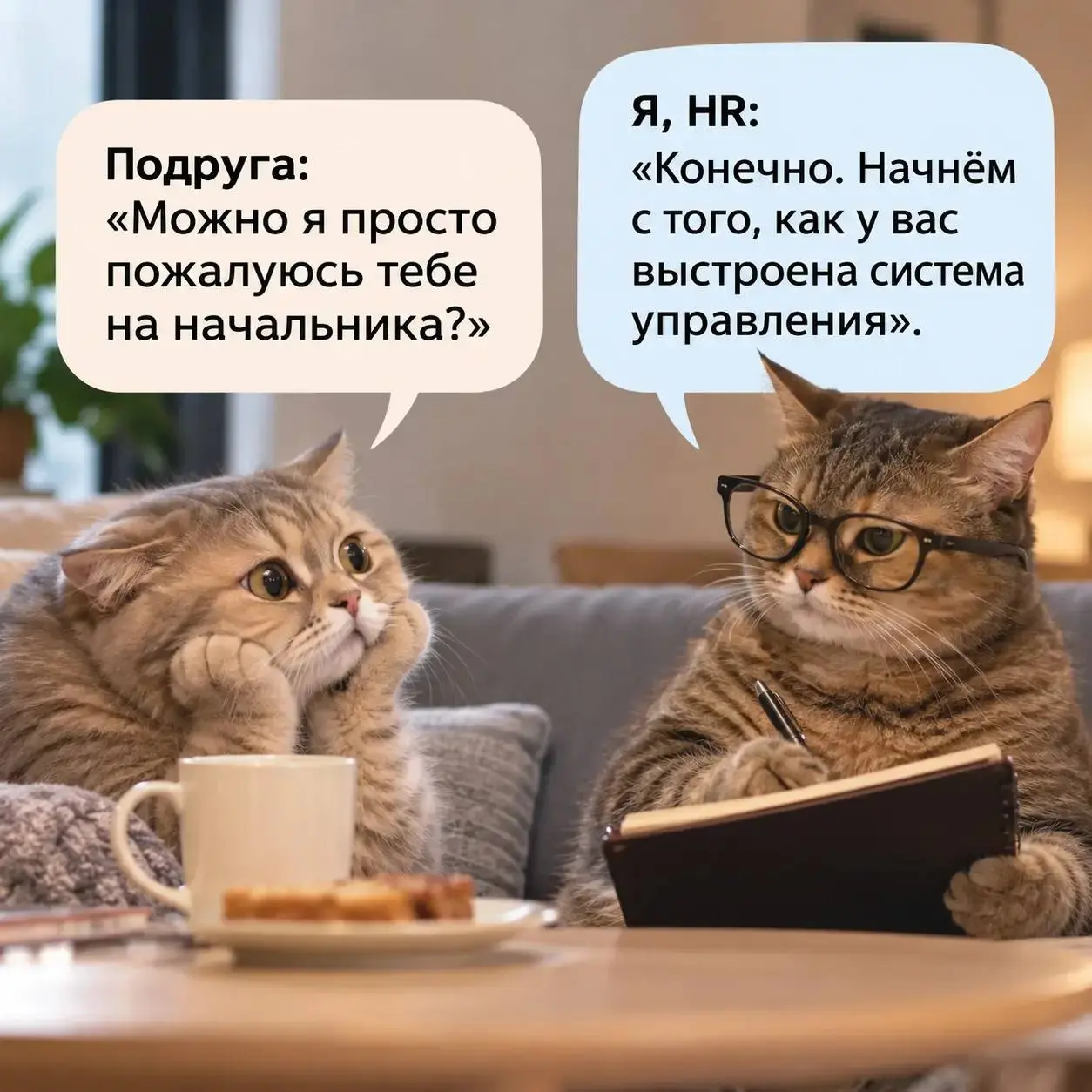 Как испортить дружескую встречу за 5 минут. Инструкция по шагам.
Если подруга жалуется на начальника, ни в коем случае не ограничивайтесь сочувствием | Сетка — социальная сеть от hh.ru