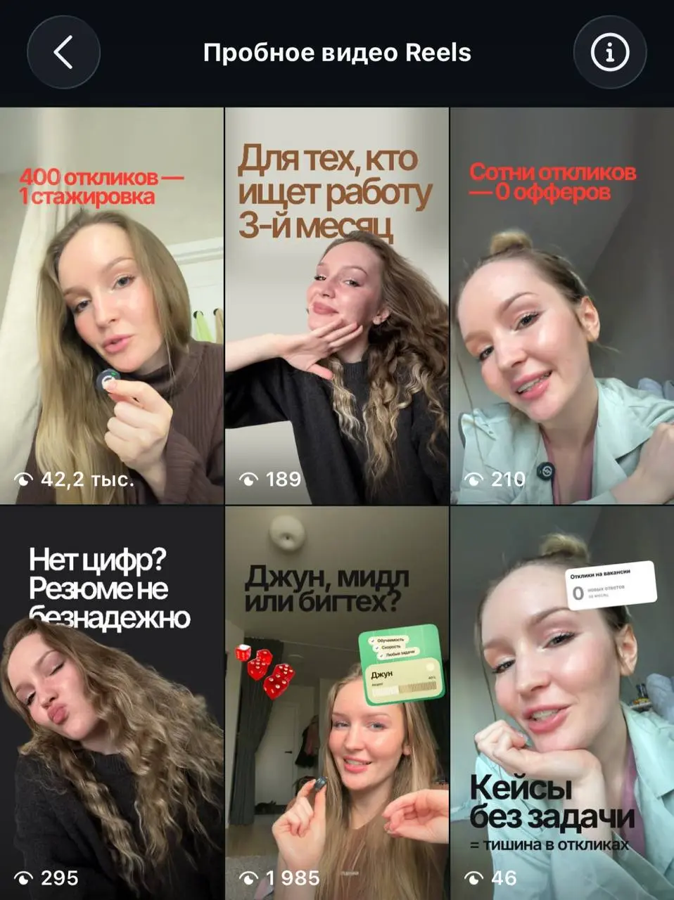 Осталось еще сделать так, чтобы везде было по 40 тыс просмотров 😁 но меня уже устраивает, за месяц много новеньких, даже блог вести теперь хочется!!!
(Хотя меня жесть трясет, что вас все больше и боль... | Сетка — социальная сеть от hh.ru