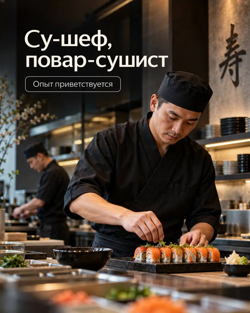 1️⃣СУ-ШЕФ - от 7000₽/смена
2️⃣ПОВАР-СУШИСТ - от 6000₽/смена
Прямой работодатель
• Москва, м. Филатов луг
• Рестораны/Кафе
• +79932510890
Полное описание вакансии размещено в Телеграм и Макс | Сетка — социальная сеть от hh.ru