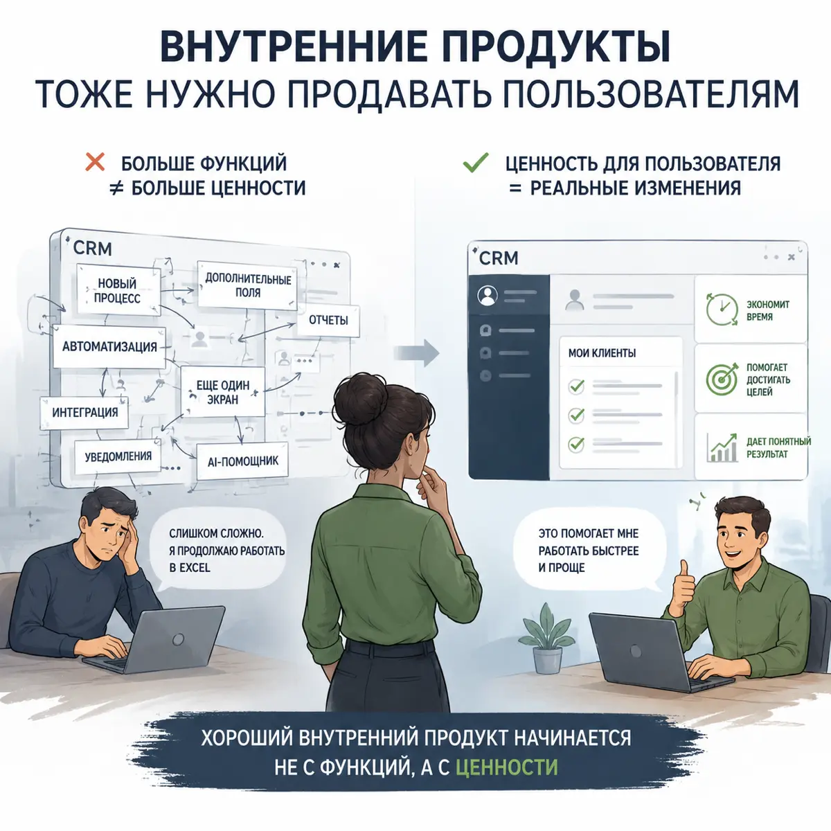 Бизнесу нужны чистые данные. Менеджеру – закрыть сделку | Сетка — социальная сеть от hh.ru