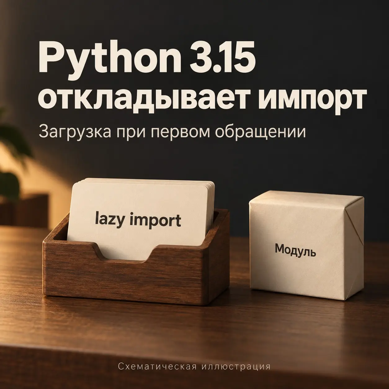 В Python 3.15 импорт можно отложить до первого обращения | Сетка — социальная сеть от hh.ru