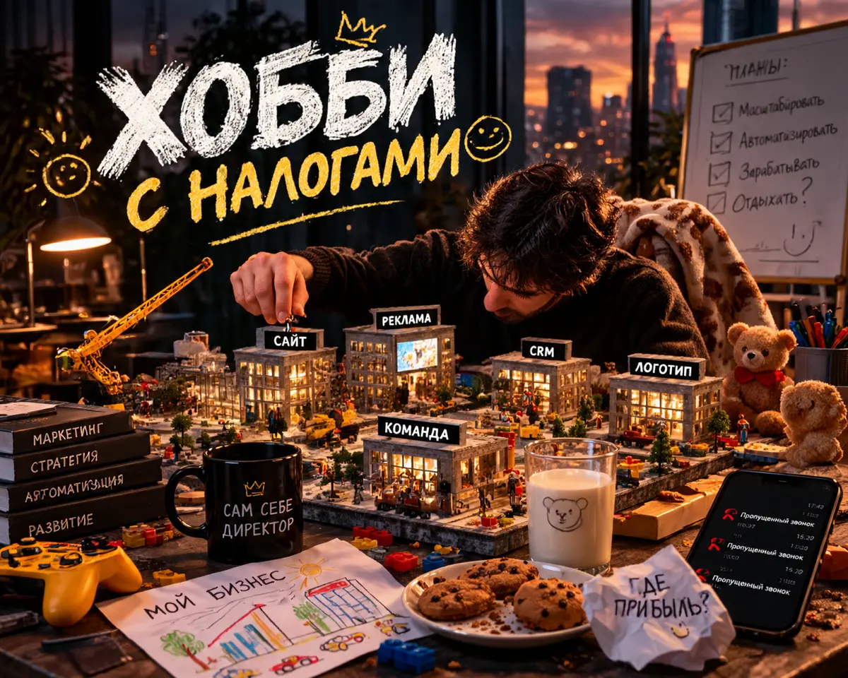 У вас бизнес или хобби с налогами? | Сетка — социальная сеть от hh.ru