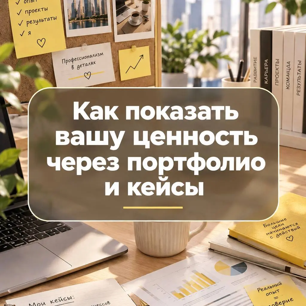 КАК ПОКАЗАТЬ ВАШУ ЦЕННОСТЬ ЧЕРЕЗ КЕЙСЫ И ПОРТФОЛИО | Сетка — социальная сеть от hh.ru