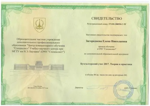 Елена Загороднева
