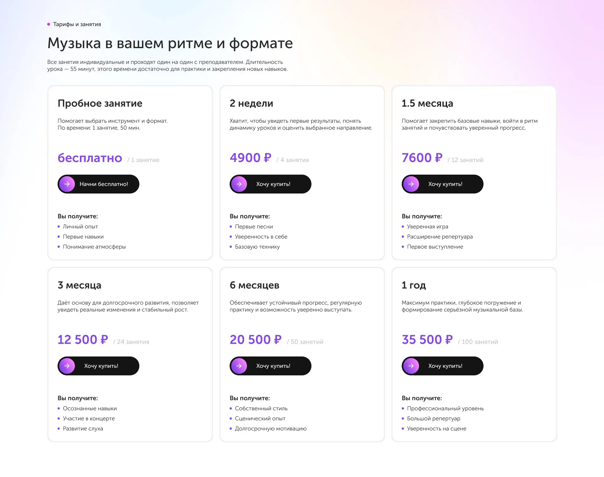 Как я довела сайт сети музыкальных школ от ТЗ до верстки | Сетка — социальная сеть от hh.ru