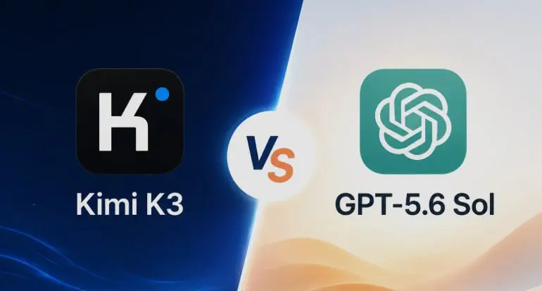 🇨🇳Kimi K3 VS GPT-5.6 Sol🇺🇸: что выбрать? ... чем хорош Kimi
Все обсуждают ChatGPT (США), но у Kimi от Moonshot AI из Китая есть свои сильные стороны:
— Kimi K3: $3 / $15 — открытые веса, 2 | Сетка — социальная сеть от hh.ru
