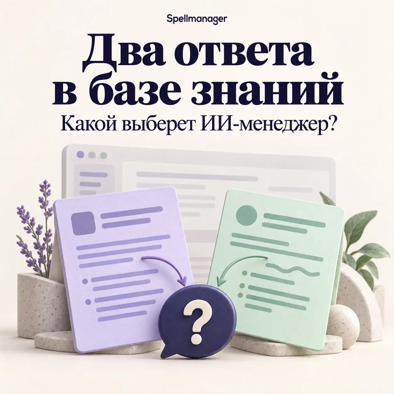 В базе знаний два разных ответа. Какой выберет ИИ-менеджер? | Сетка — социальная сеть от hh.ru