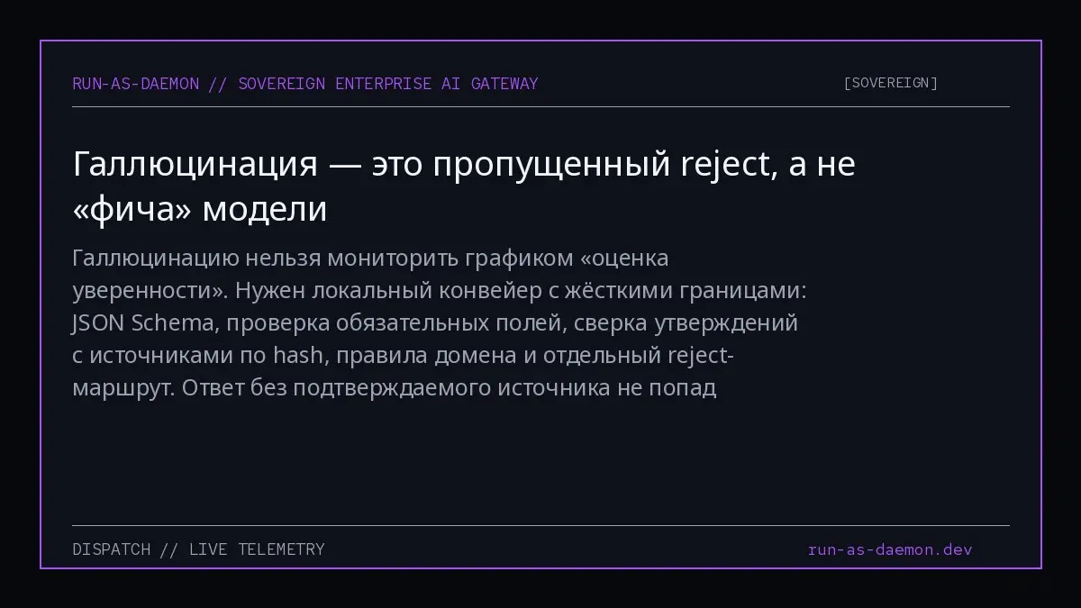 Галлюцинацию нельзя мониторить графиком «оценка уверенности» | Сетка — социальная сеть от hh.ru