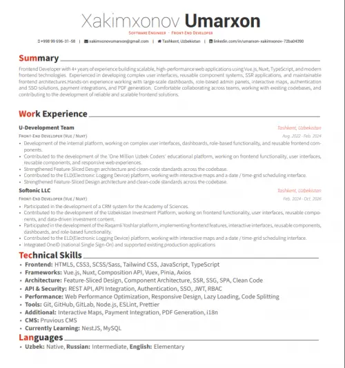 Network member avatar
