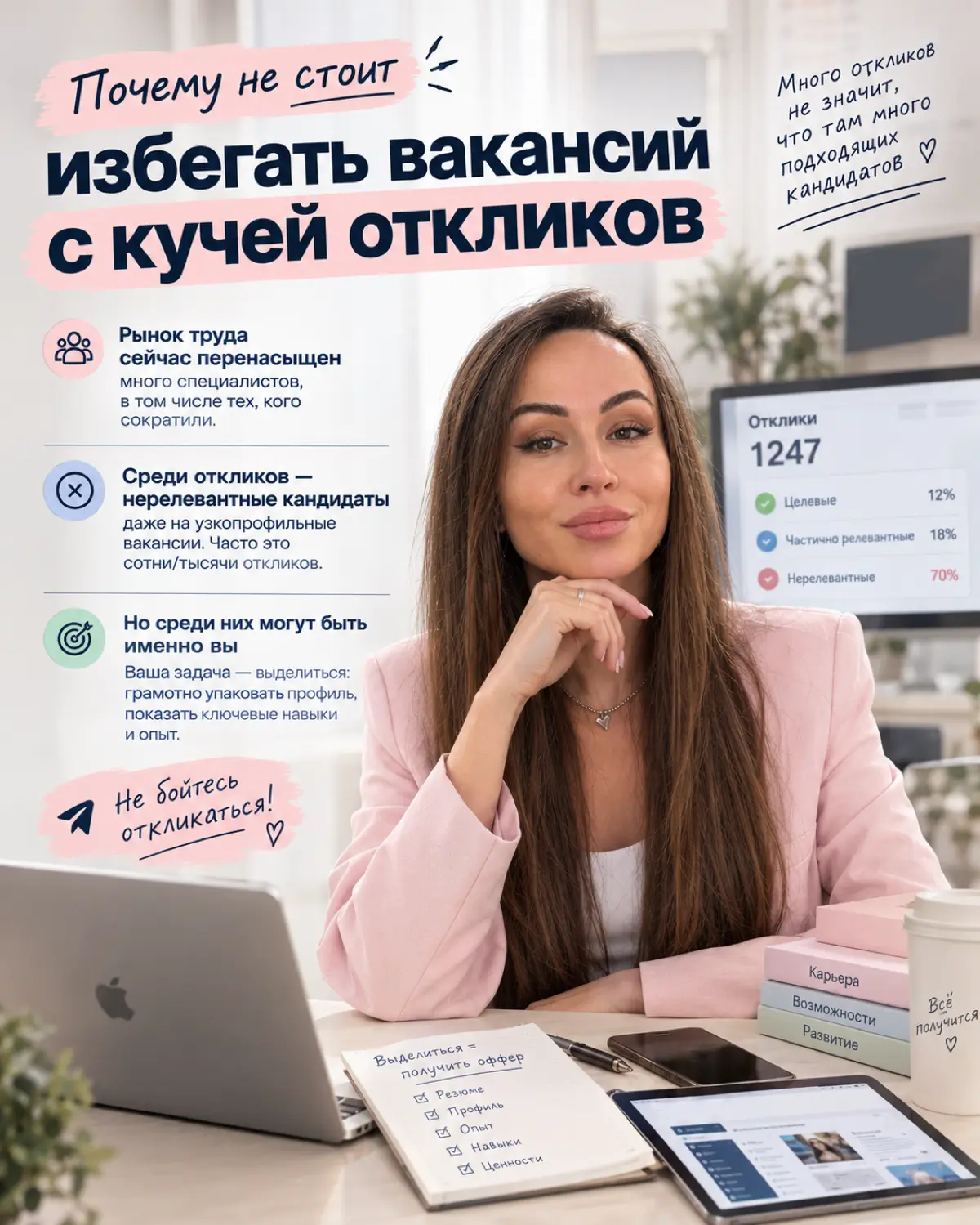На вакансию уже откликнулось 2553 человека | Сетка — социальная сеть от hh.ru