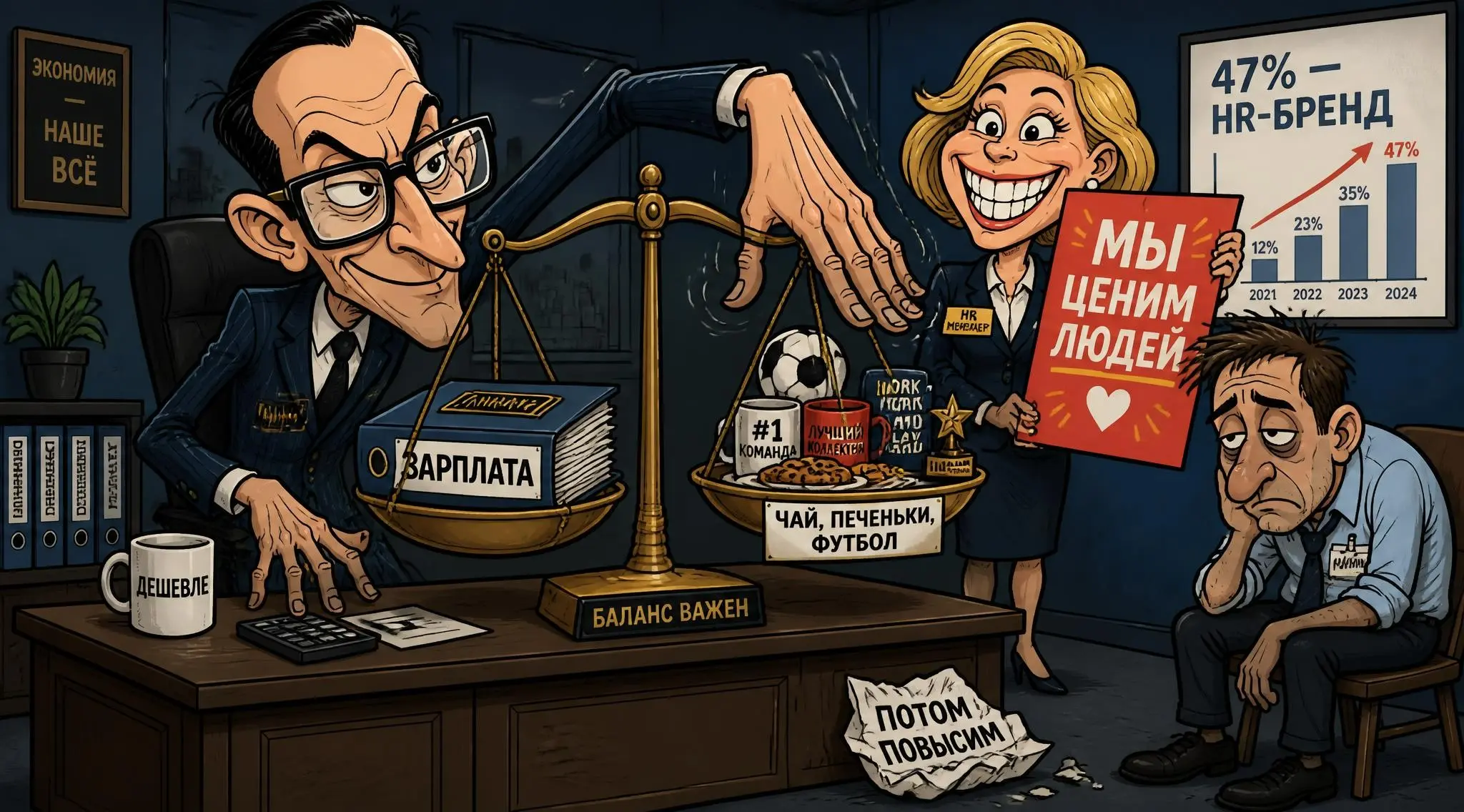 Часть 2. Вам вместо зарплаты - HR-бренд. | Сетка — социальная сеть от hh.ru