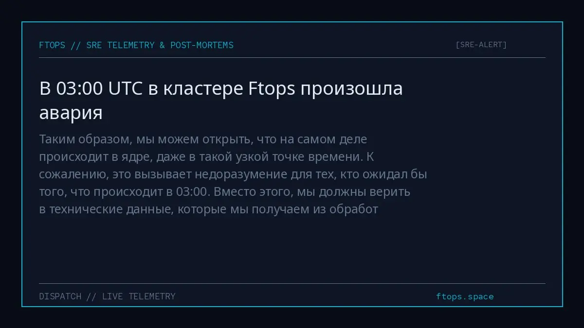 Таким образом, мы можем открыть, что на самом деле происходит в ядре, даже в такой узкой точке времени. К сожалению, это вызывает недоразумение для тех, кто ожидал бы того, что происходит в 03:00 | Сетка — социальная сеть от hh.ru