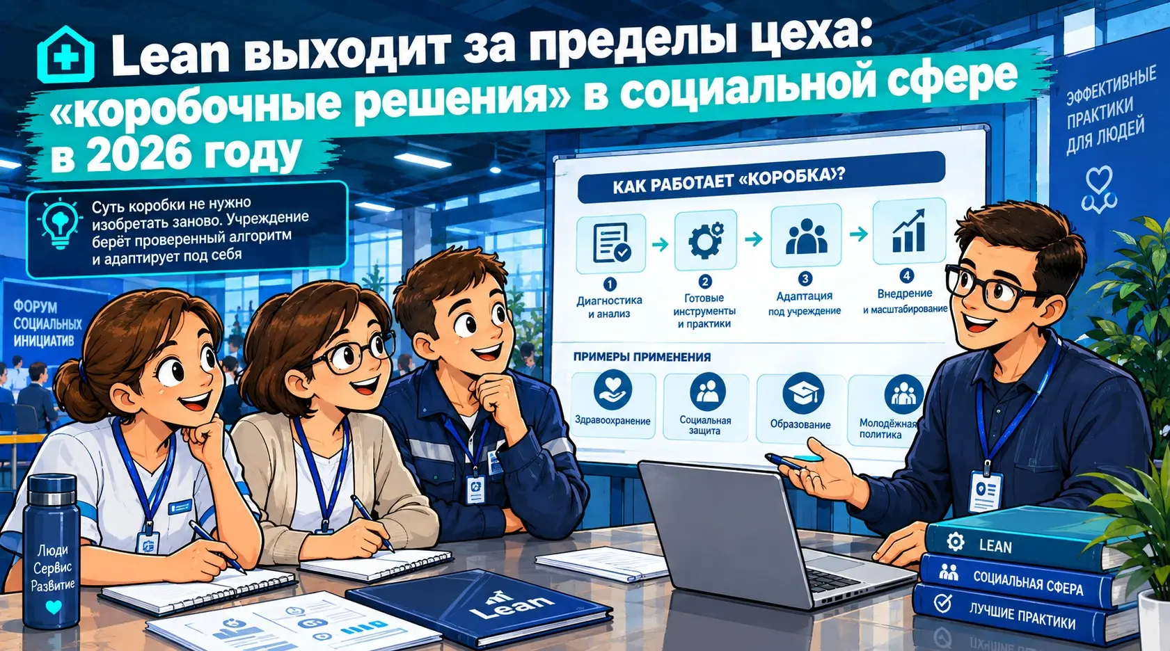 🏥Lean выходит за пределы цеха: решения в социальной сфере | Сетка — социальная сеть от hh.ru