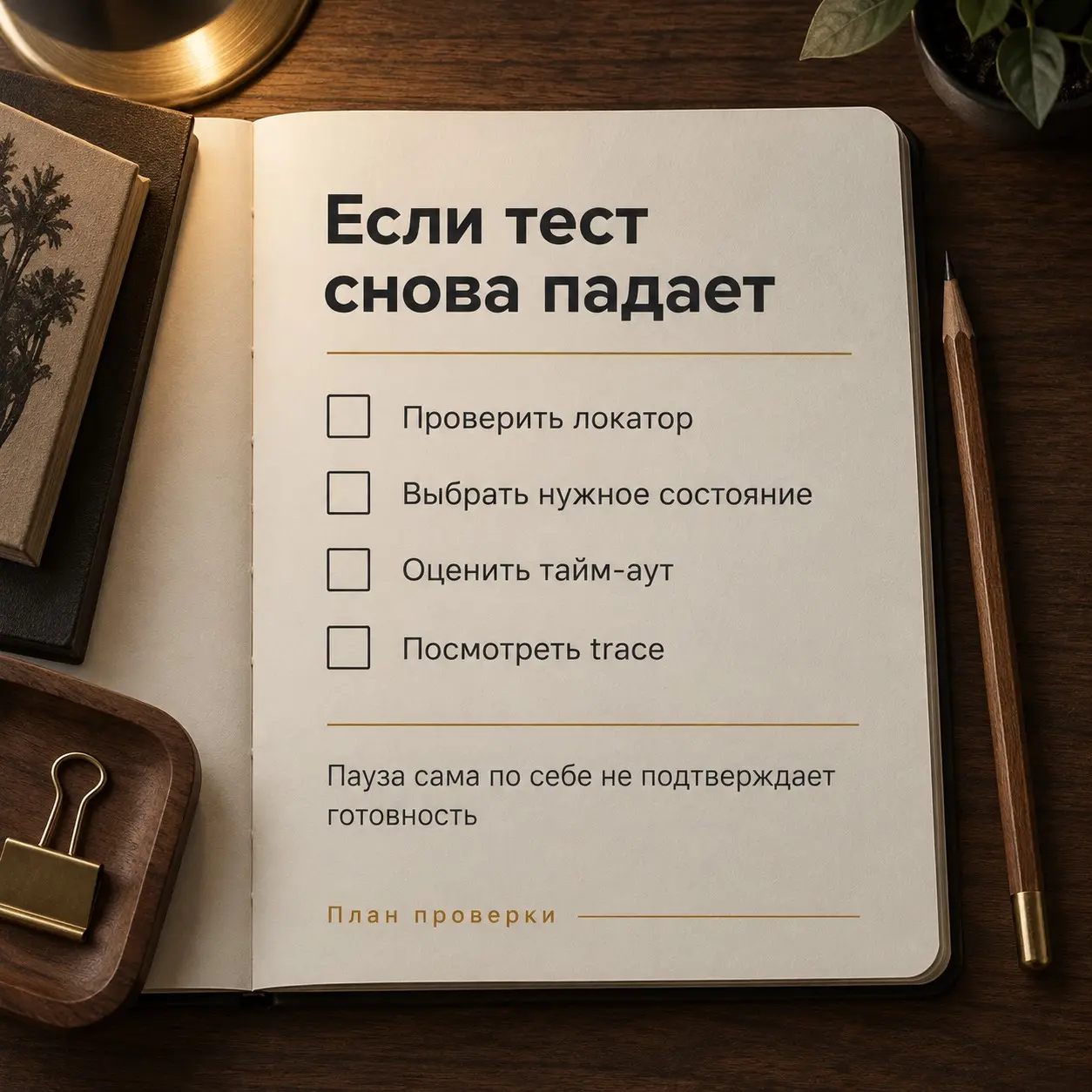 Почему автотест падает после успешного клика | Сетка — социальная сеть от hh.ru