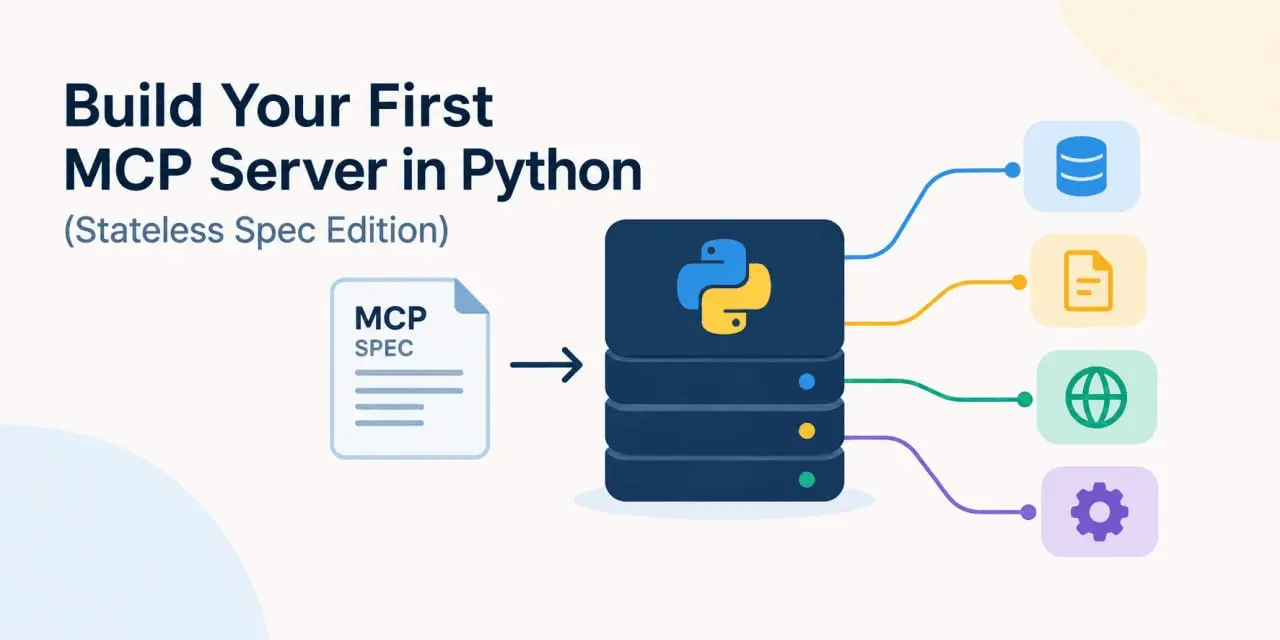 Создайте свой первый MCP-сервер на Python (версия Stateless Spec Edition).
MCP стал проще | Сетка — социальная сеть от hh.ru