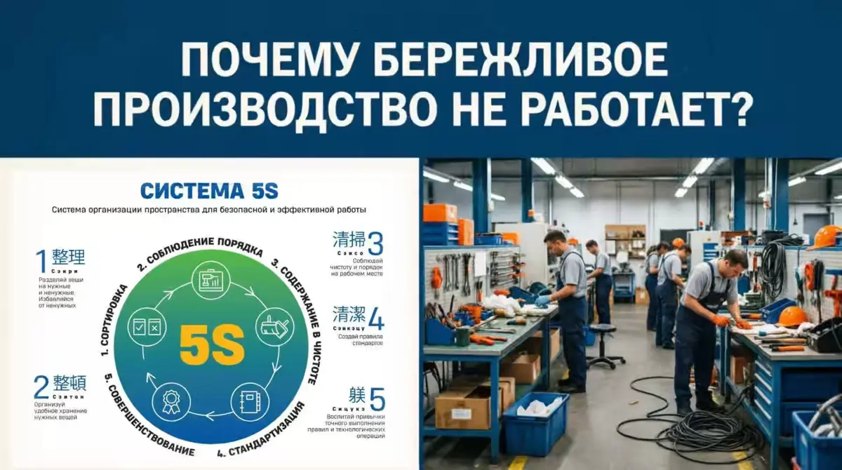 Почему бережливое производство не работает? | Сетка — социальная сеть от hh.ru